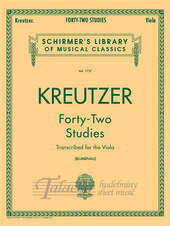 Forty-Two Studies Transcribed for the Viola